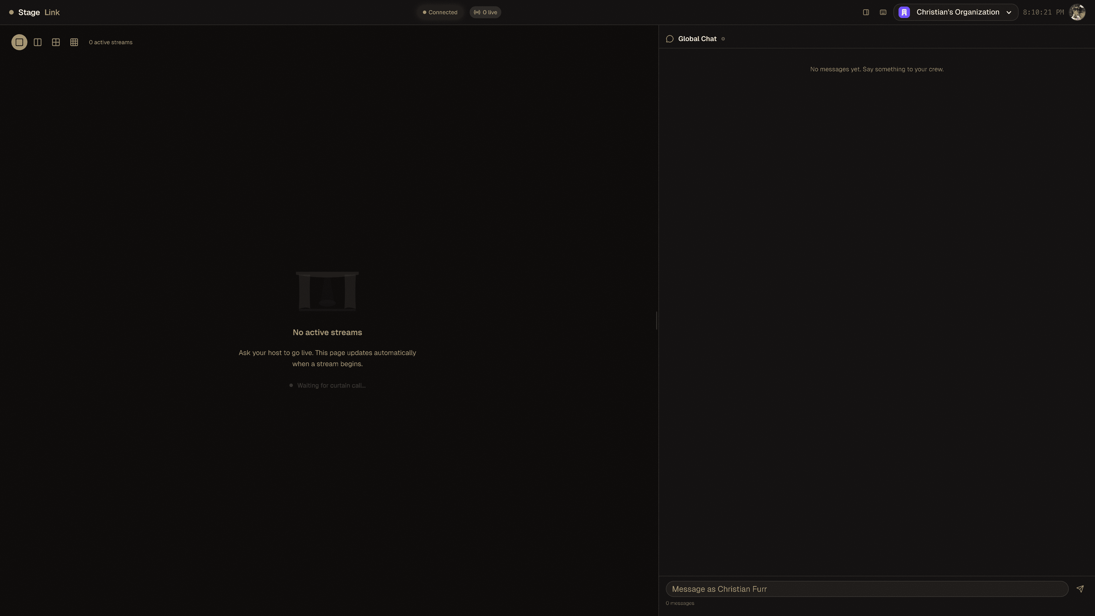 StageLink screenshot